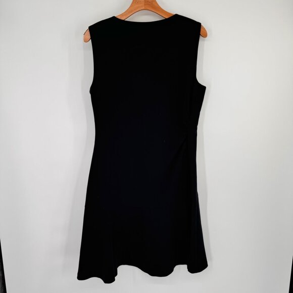 Karl Lagerfeld Paris Womens Sleeveless Black Fit & Flare Dress Size 12 new - Picture 9 of 12